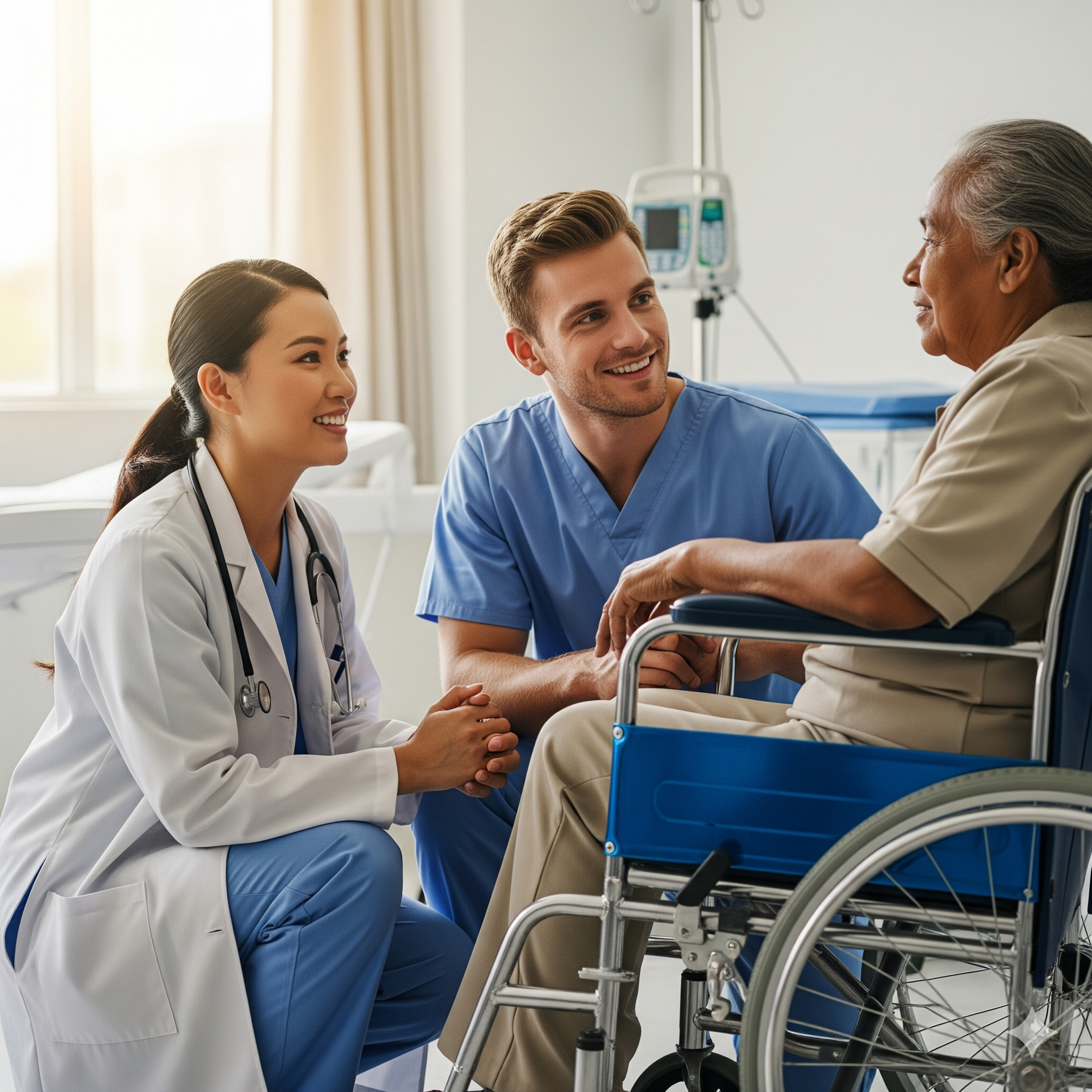 Pavan Homecare professional caregiver supporting an elderly senior client