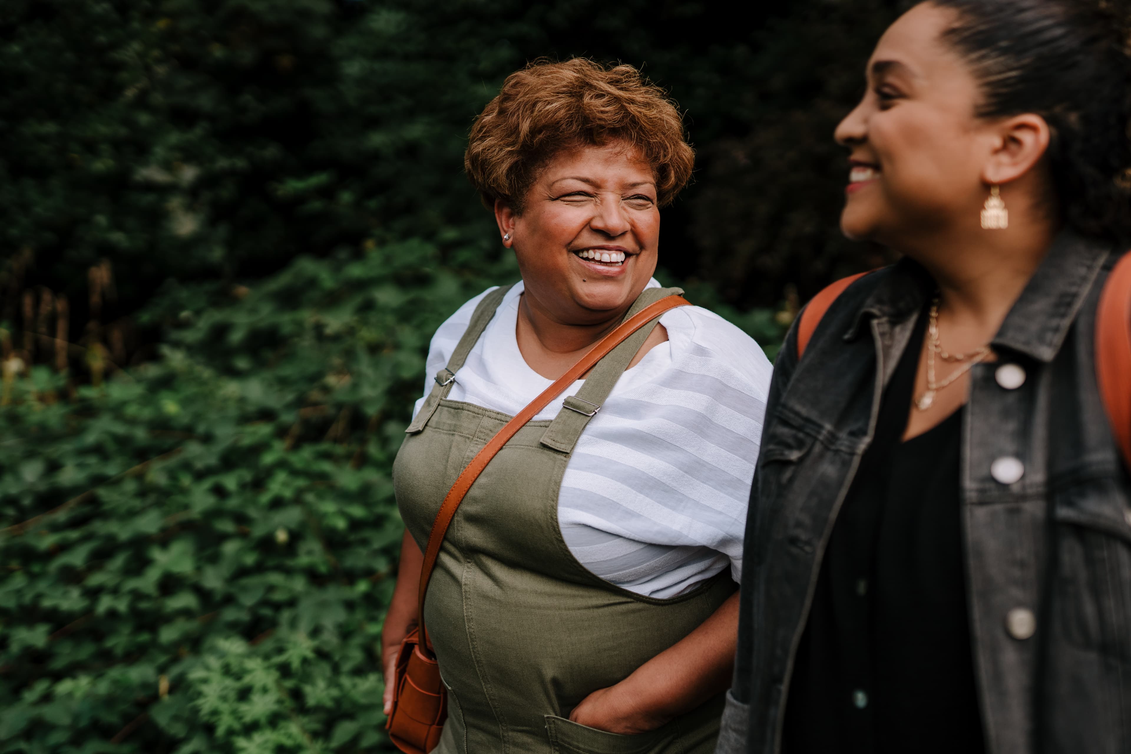 Caregiver supporting senior client at home